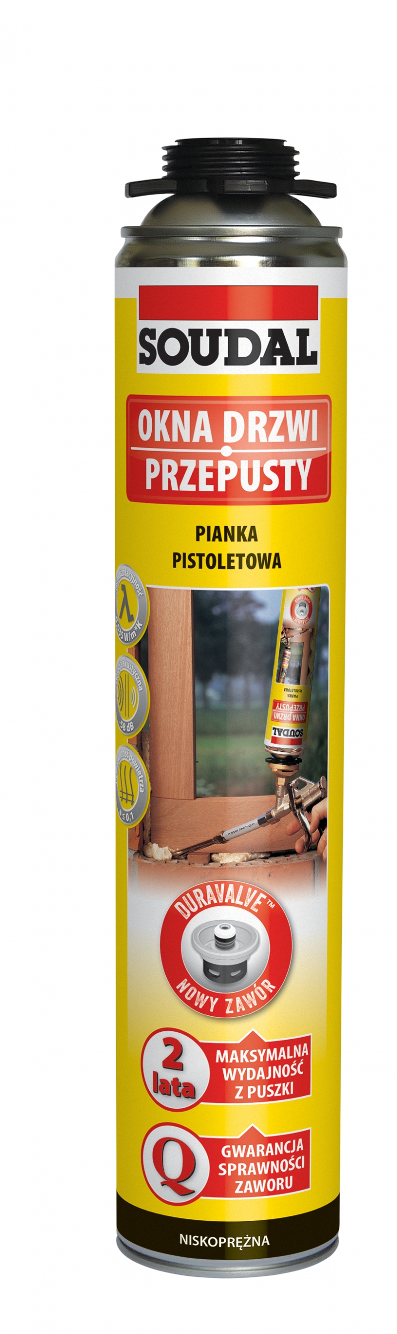 PISTOLETOWA PIANKA MONTAŻOWA