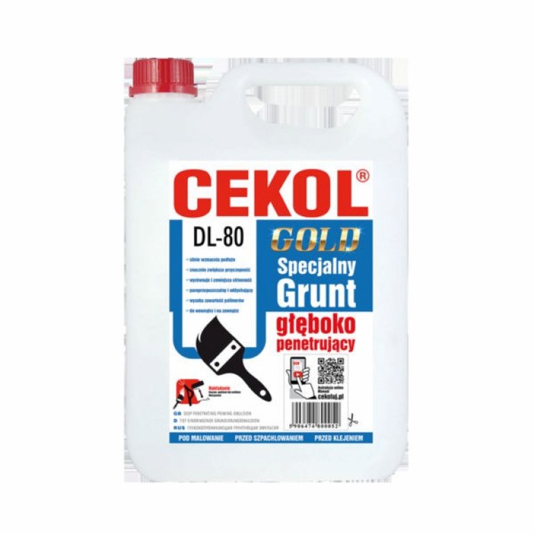 cekol dl-80 grunt akrylowy głęboko penetrujący